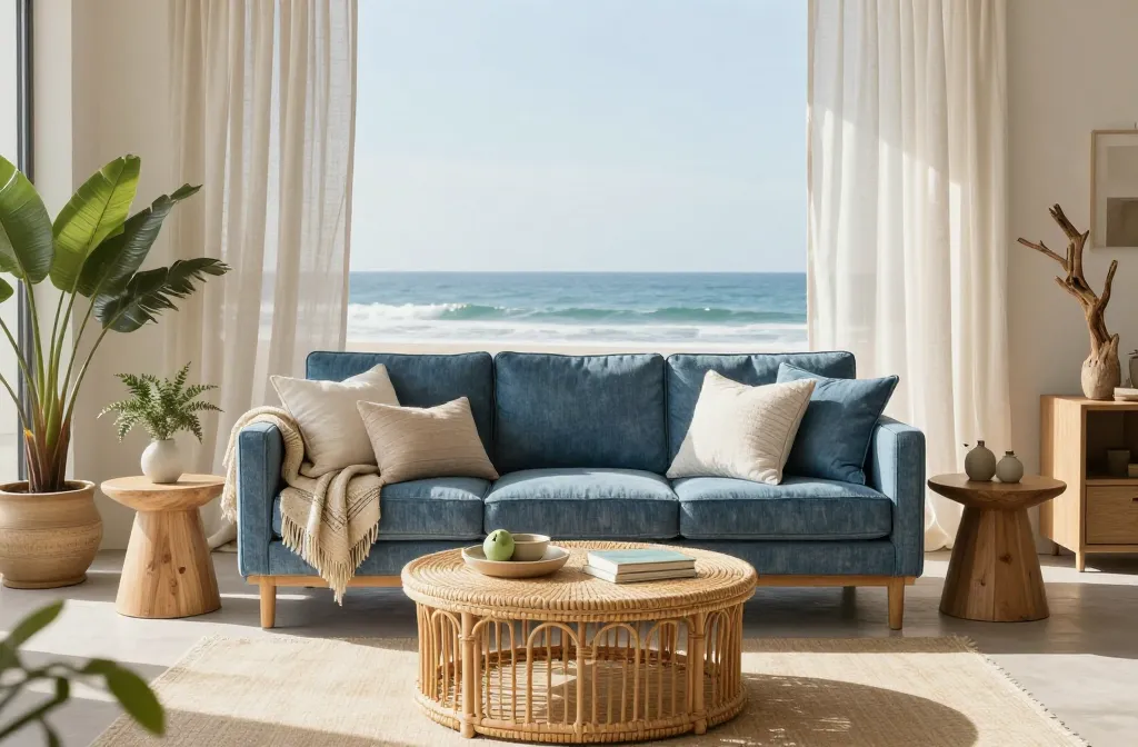 6 Denim Couch Living Room Color Schemes