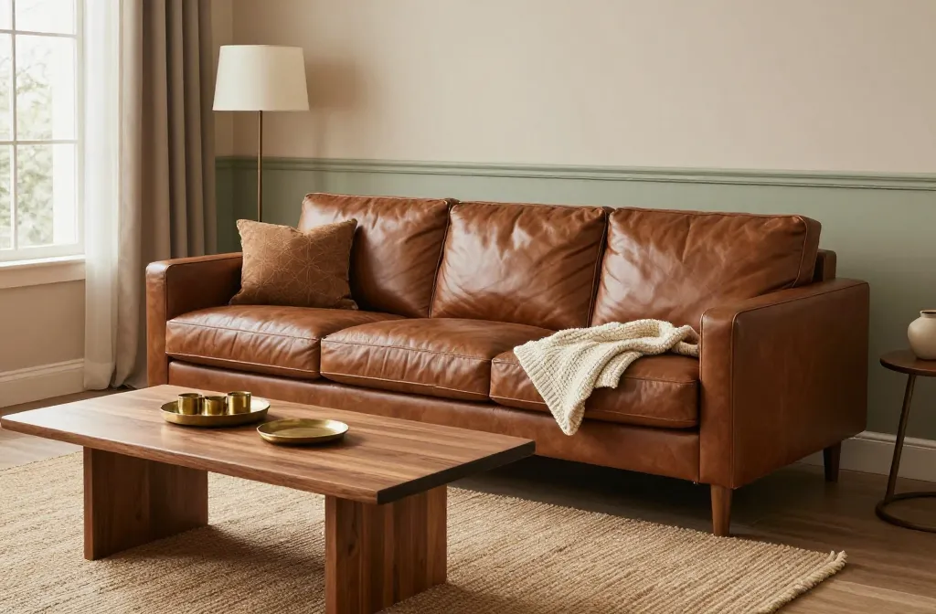 7 Brown Leather Sofa Living Room Ideas Color Schemes That Wow