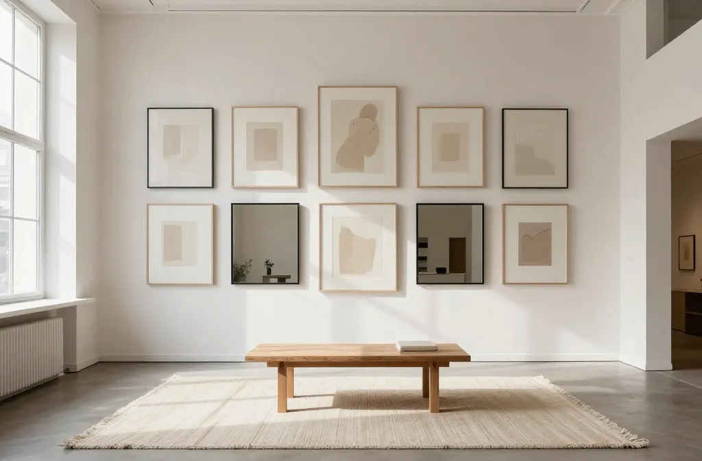 6 White Cement Wall Art Ideas
