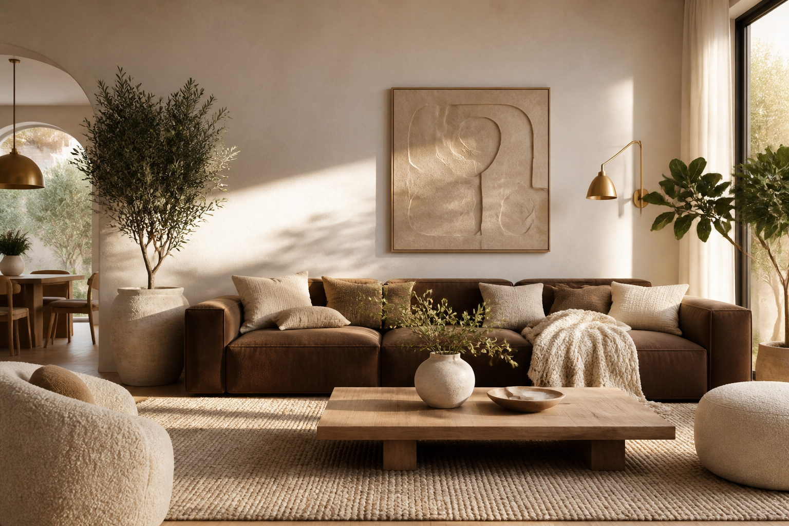 5 Mocha Couch Living Room Color Schemes That Wow