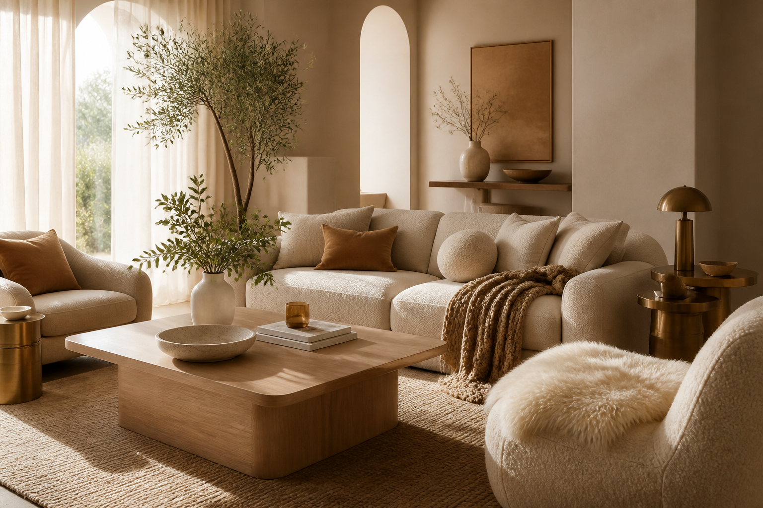 5 Neutral Sofa Living Room Color Schemes: Cozy Calm Introverts