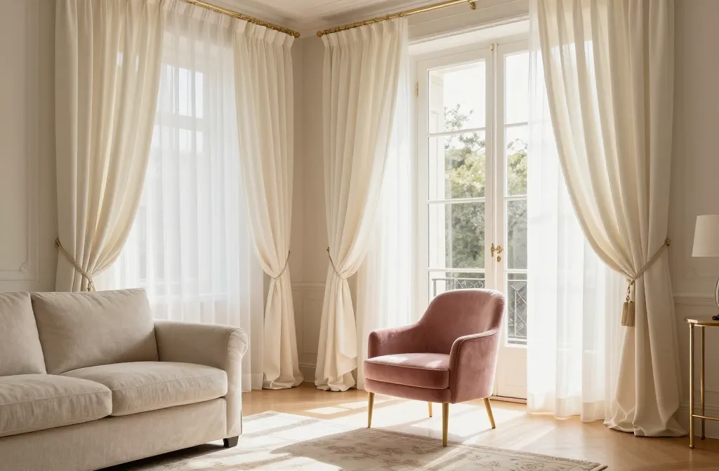 5 French Curtains Living Room Ideas: Parisian Charm Unveiled