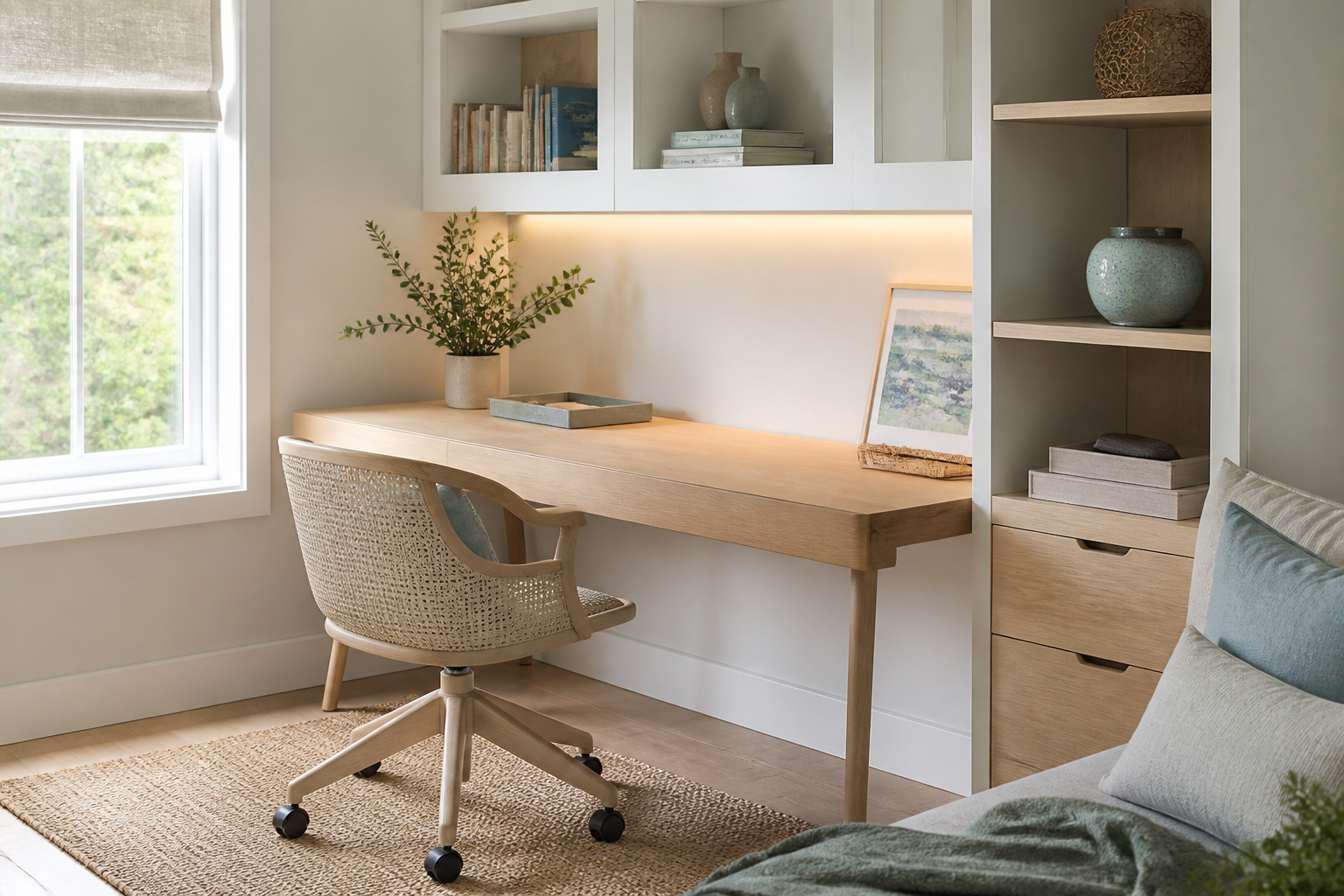 5 Wood Desk Office Ideas for a Cozy, Productive Space