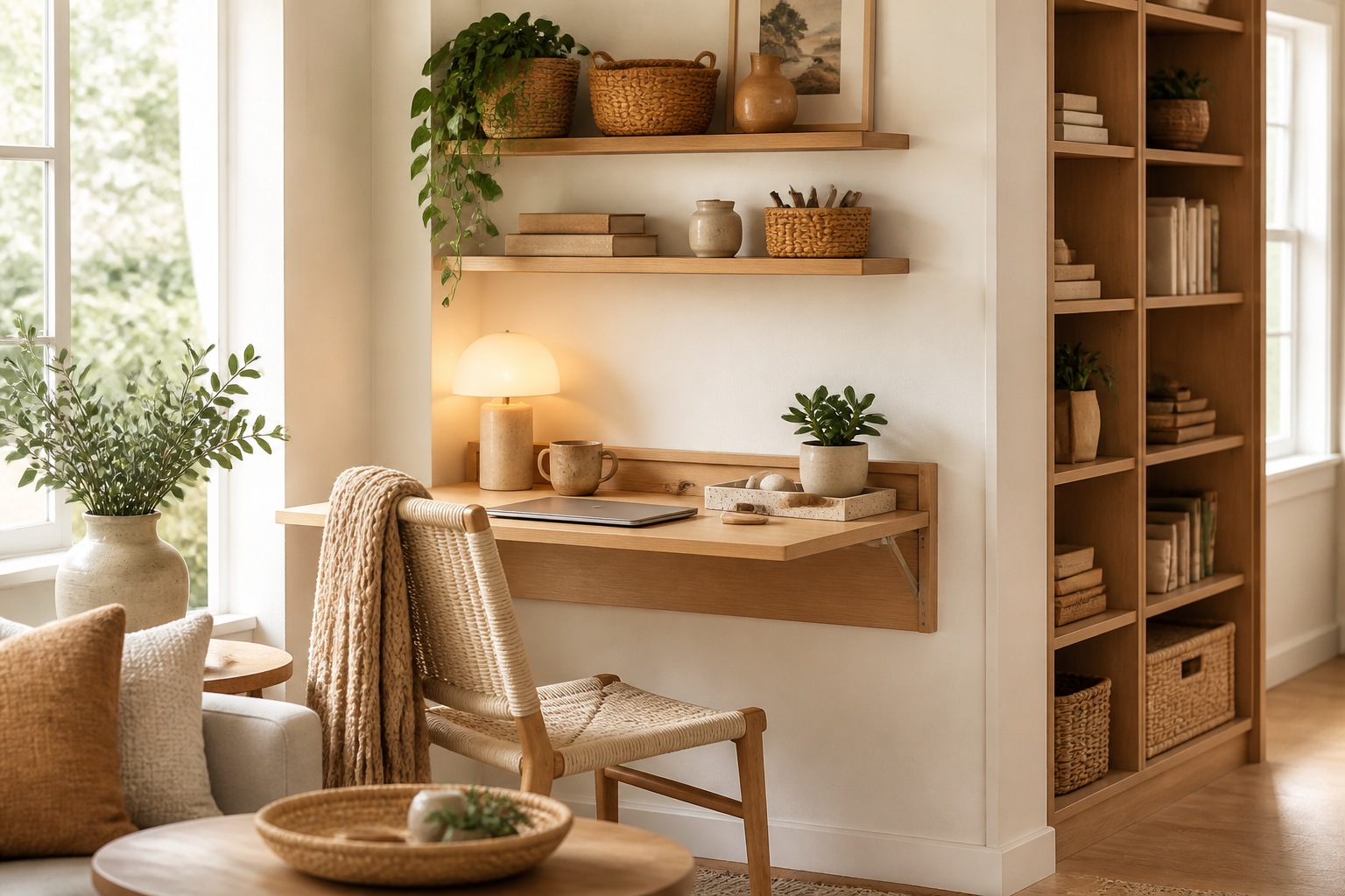 7 Hidden Office Desk Ideas That Wow You