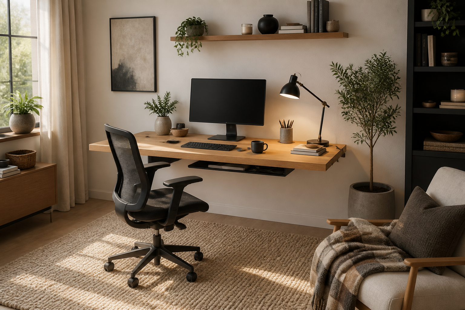 7 Desk Middle of Room Office Ideas: Chic, Cozy, and Bold