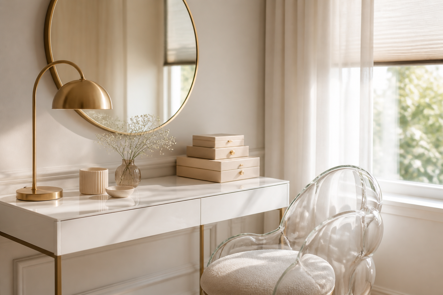 6 Vanity Office Desk Combo Ideas for Your Dream Workspace