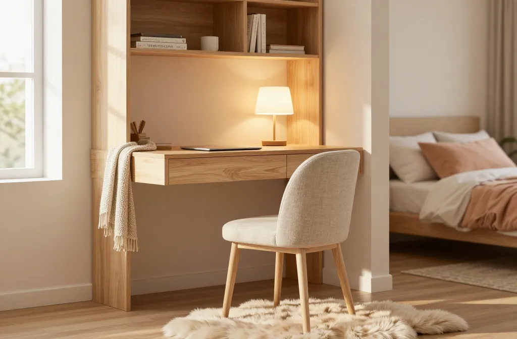 Five Bedside Office Desk Ideas for Cozy Focus