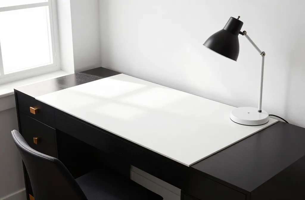 6 Black and White Desk Decor Office Ideas: Chic Productivity