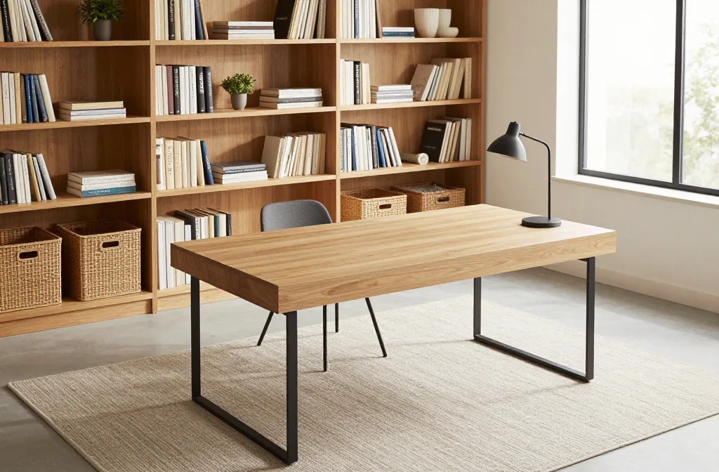 7 Office Desk with Bookshelves Ideas That Wow