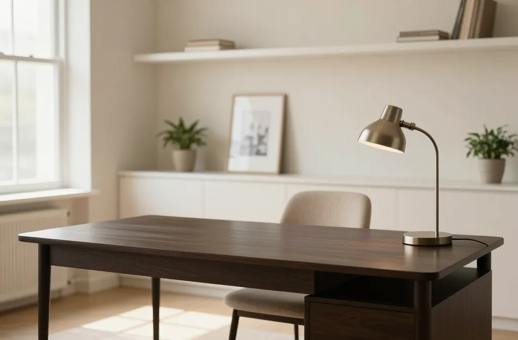 6 Dark Brown Office Desk Ideas That Wow Your Workflow