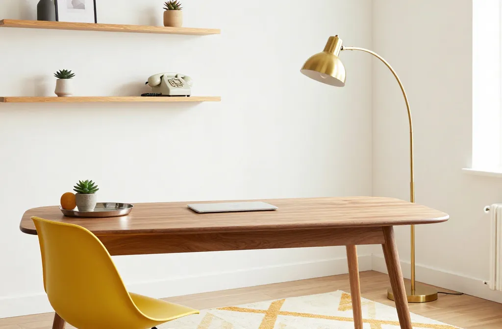 5 Retro Office Desk Ideas That Spark Joy at Work