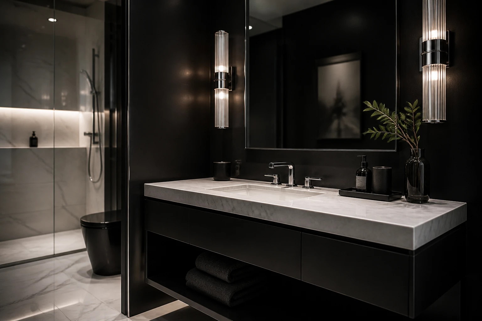 7 Black and Silver Bathroom Decor Ideas You Need Now