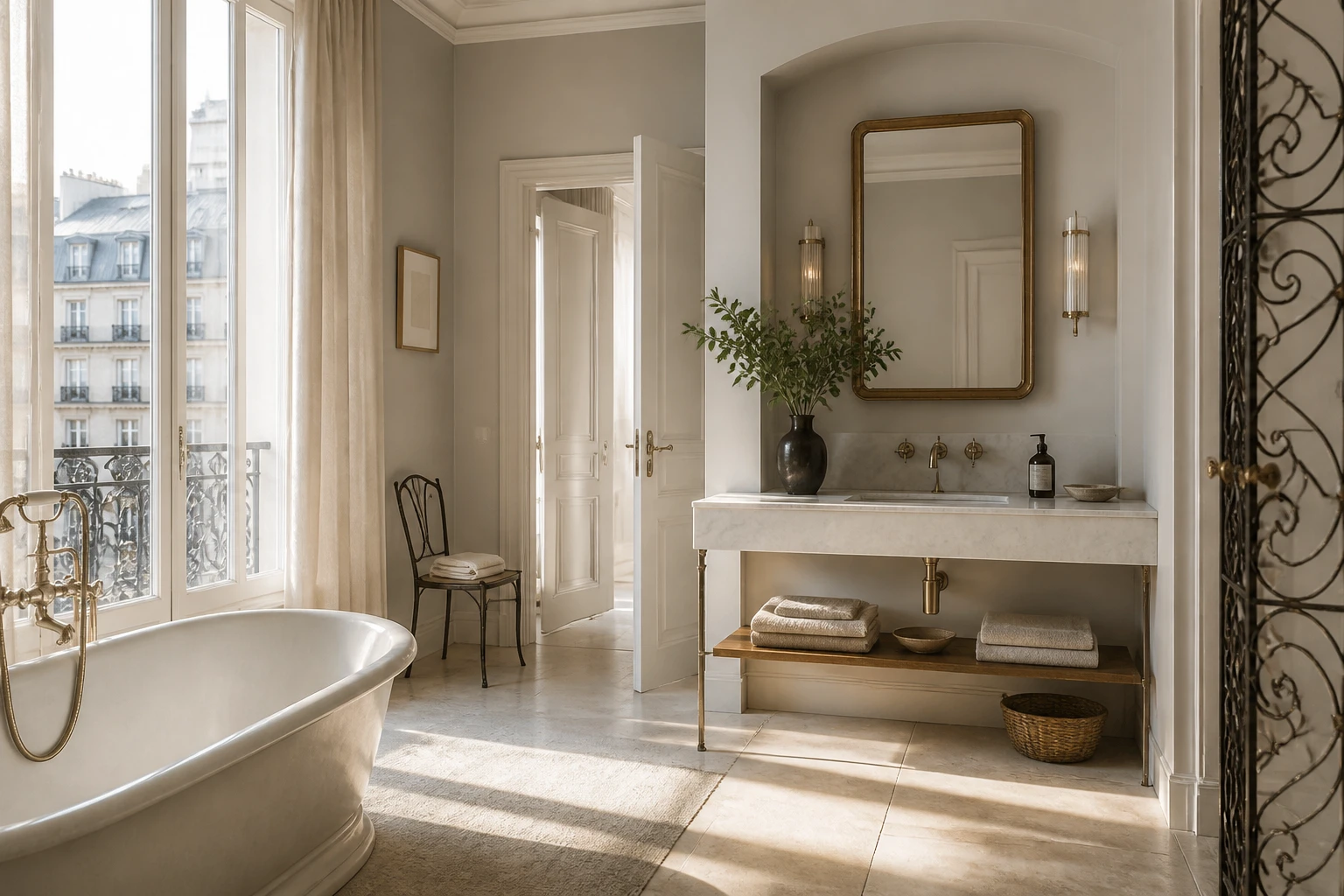 6 Parisian Bathroom Decor Ideas That Wow You