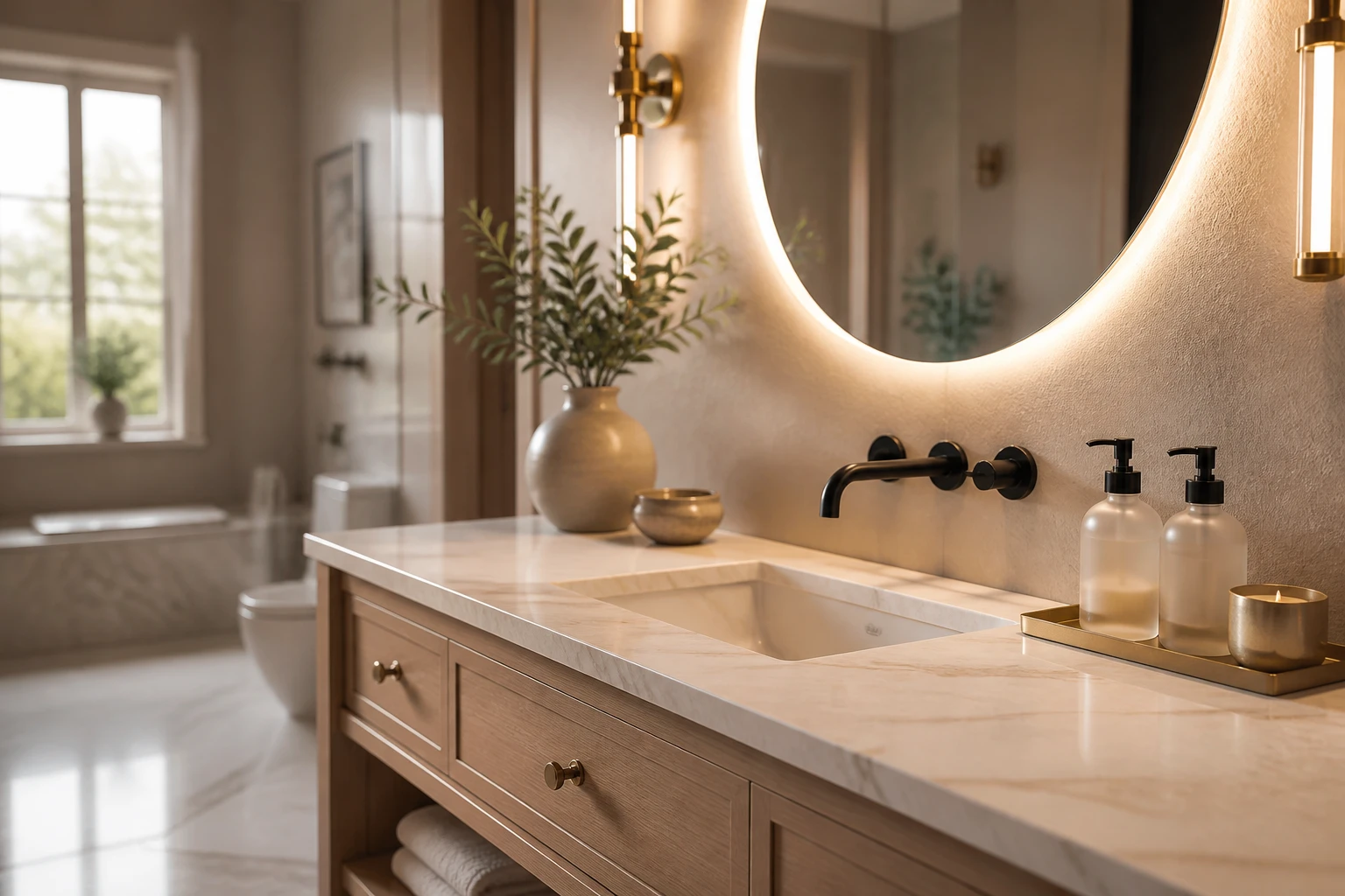 6 Guest Bathroom Sink Decor Ideas That Wow Guests