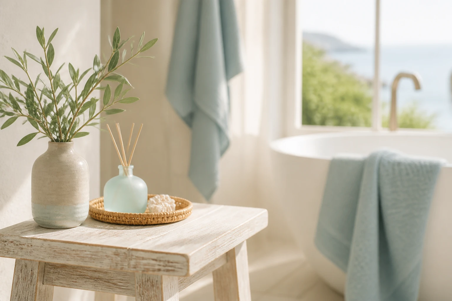 5 Bathroom Side Table Decor Ideas That Wow You