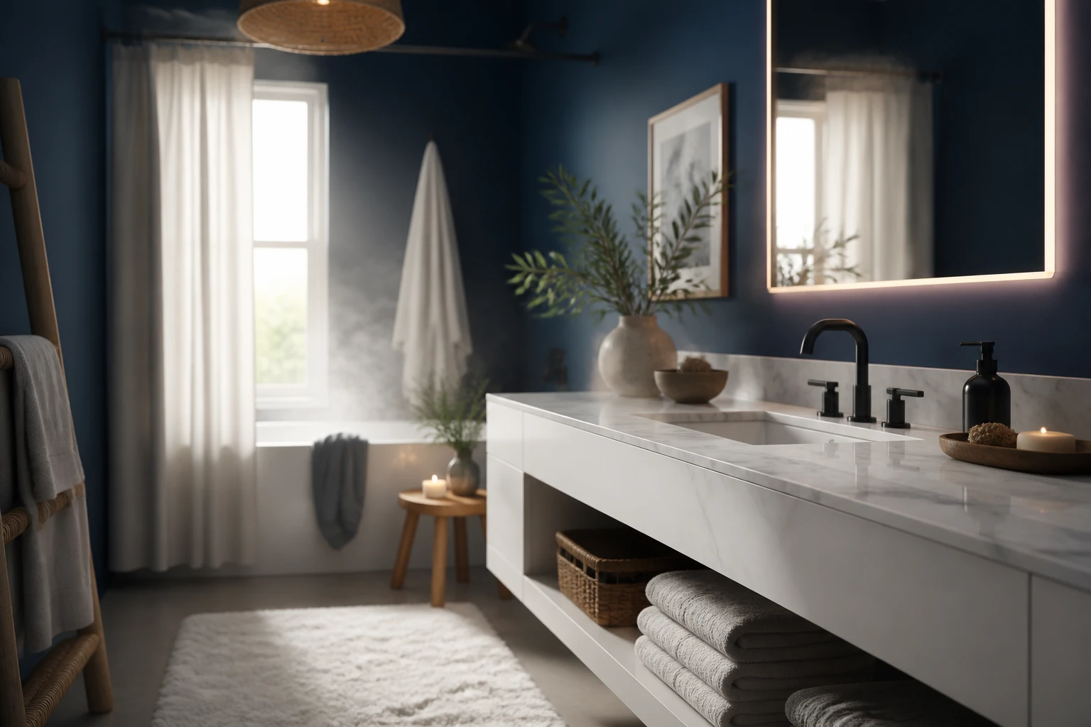 8 Bathroom Decor Ideas Blue: Bold, Calm, Chic