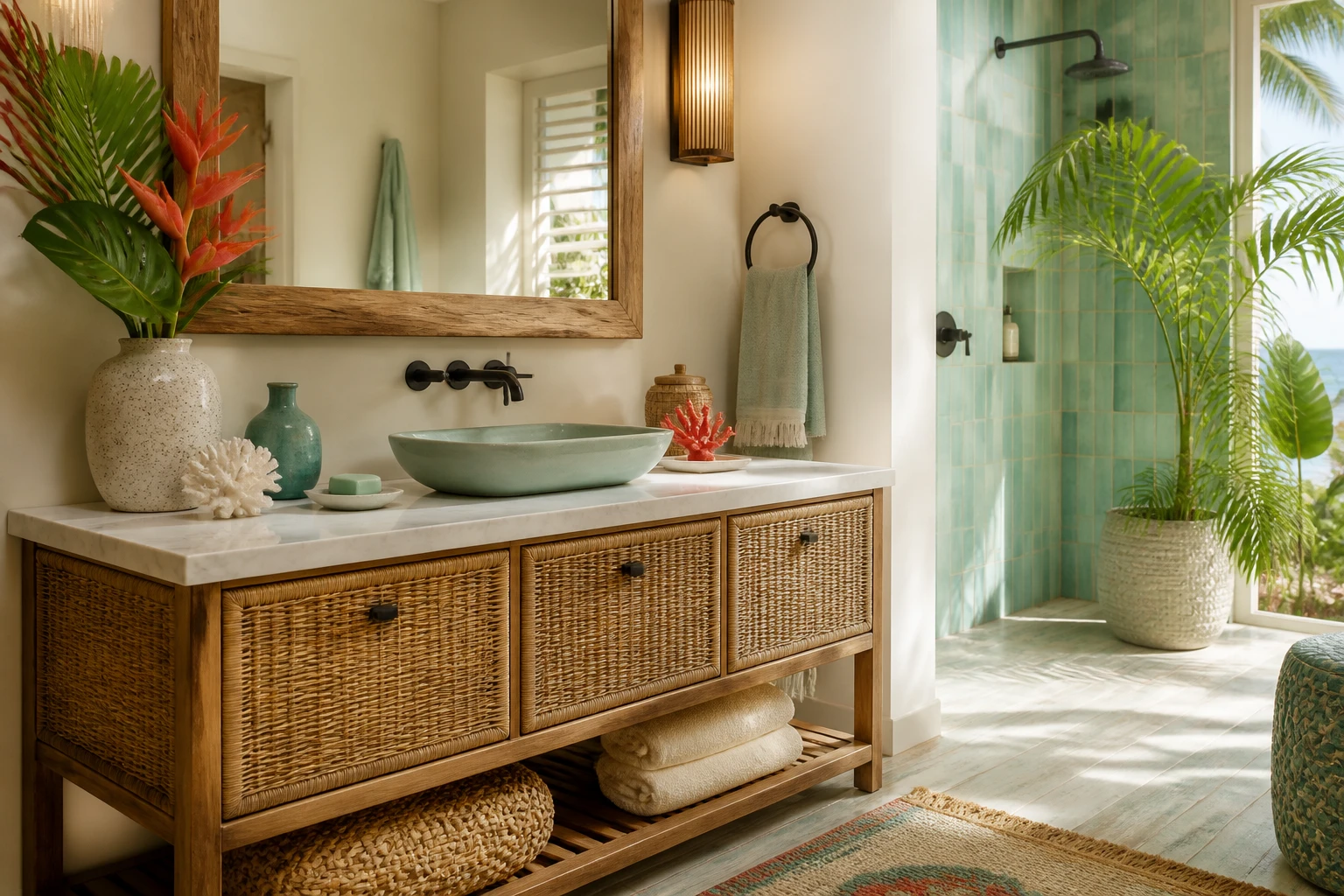 7 Tropical Bathroom Decor Ideas You’Ll Love