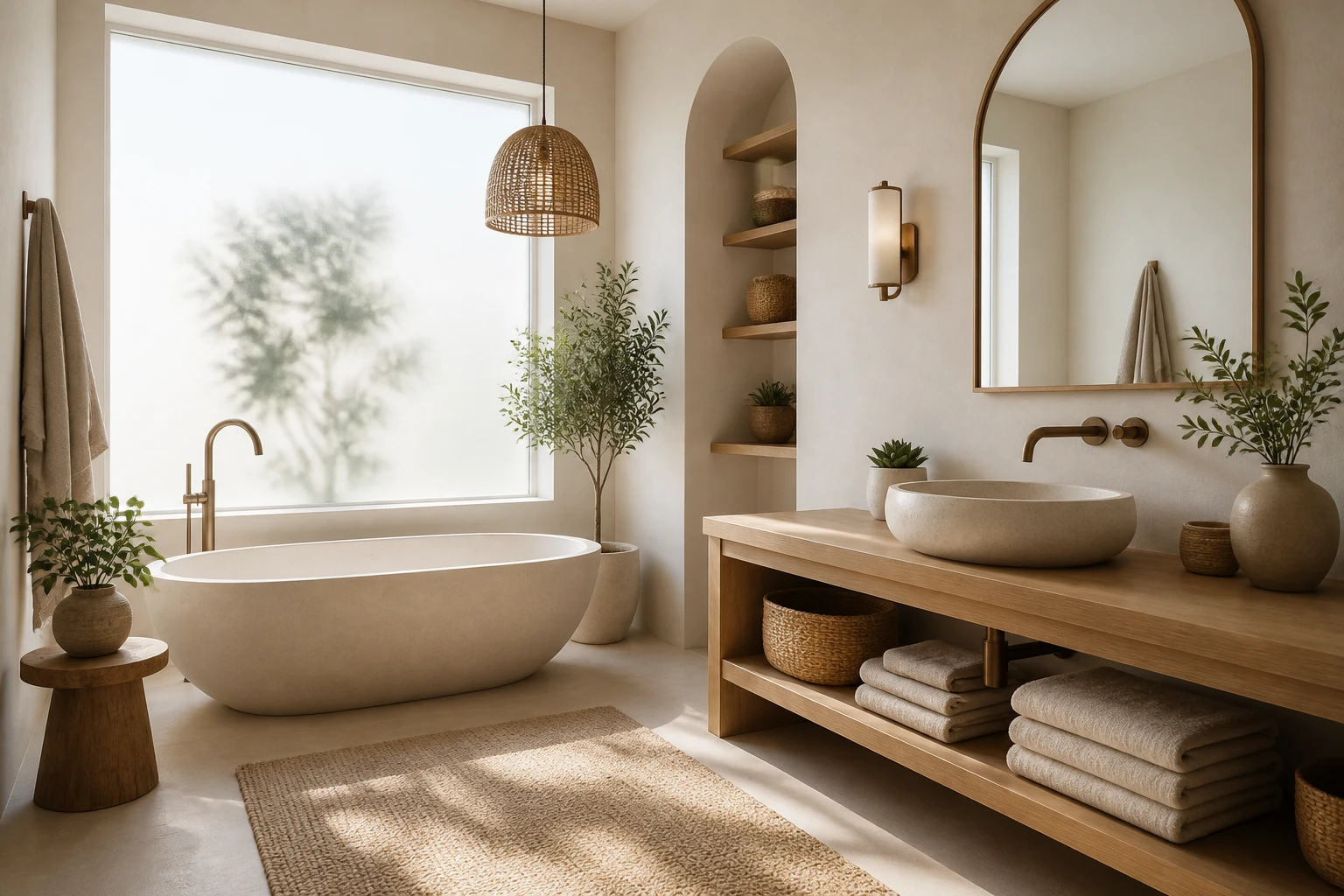 7 Calming Bathroom Decor Ideas You Can Try Today