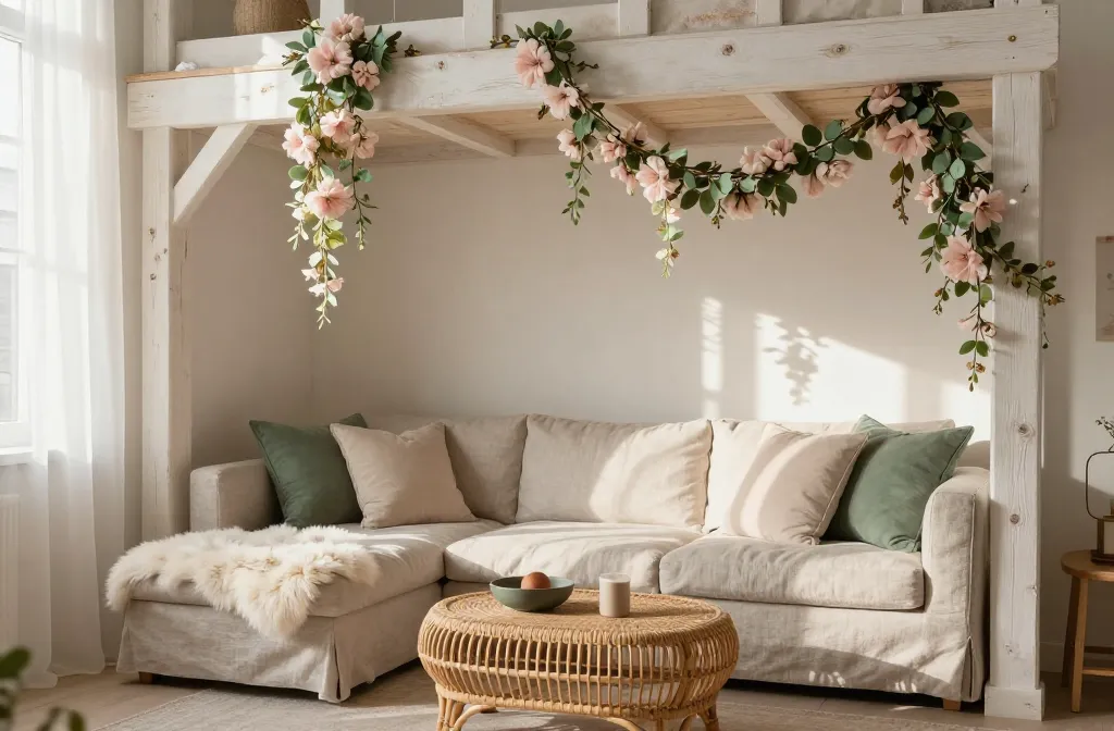 6 Flower Garland Room Decor Ideas for Wow-Worthy Rooms