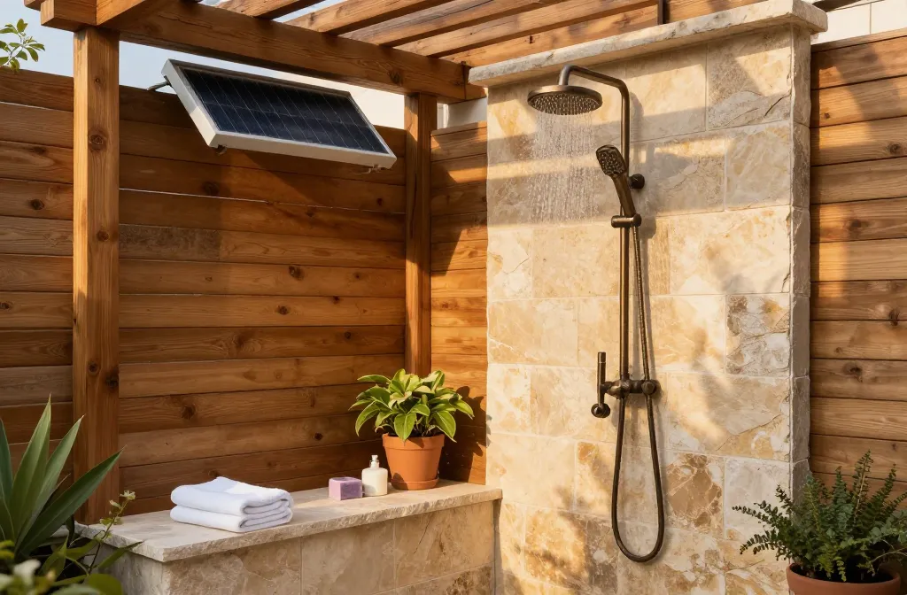 5 Solar Water Heater Diy Outdoor Showers Ideas You’Ll Love