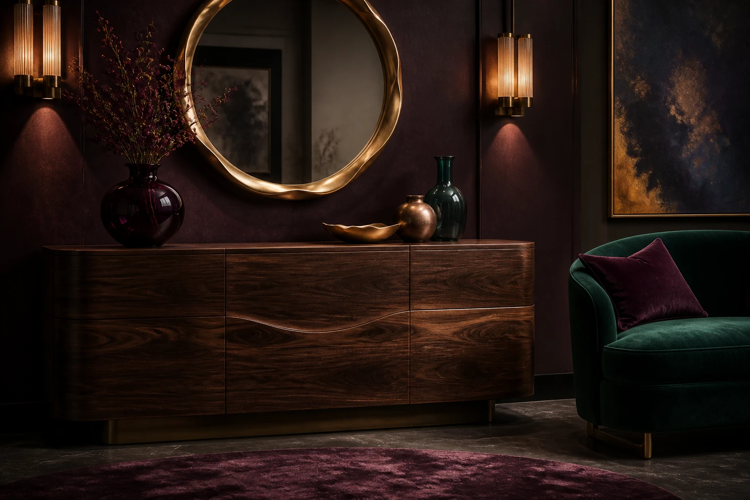 7 Dark Wood Console Table Ideas That Wow Guests