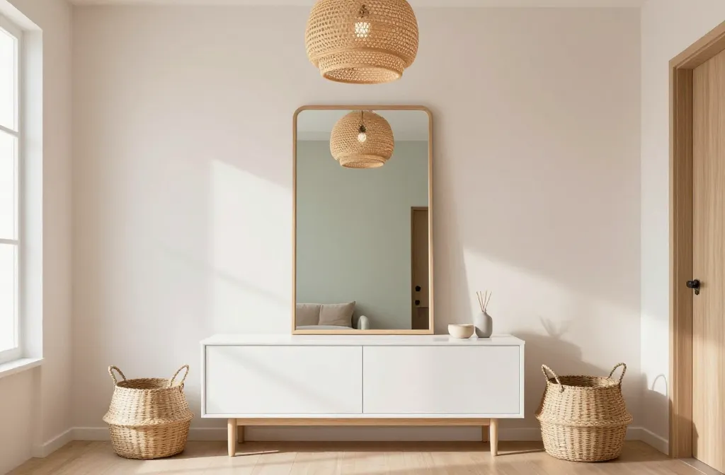 5 Floor Mirror Behind Console Table Ideas for Your Foyer Glow