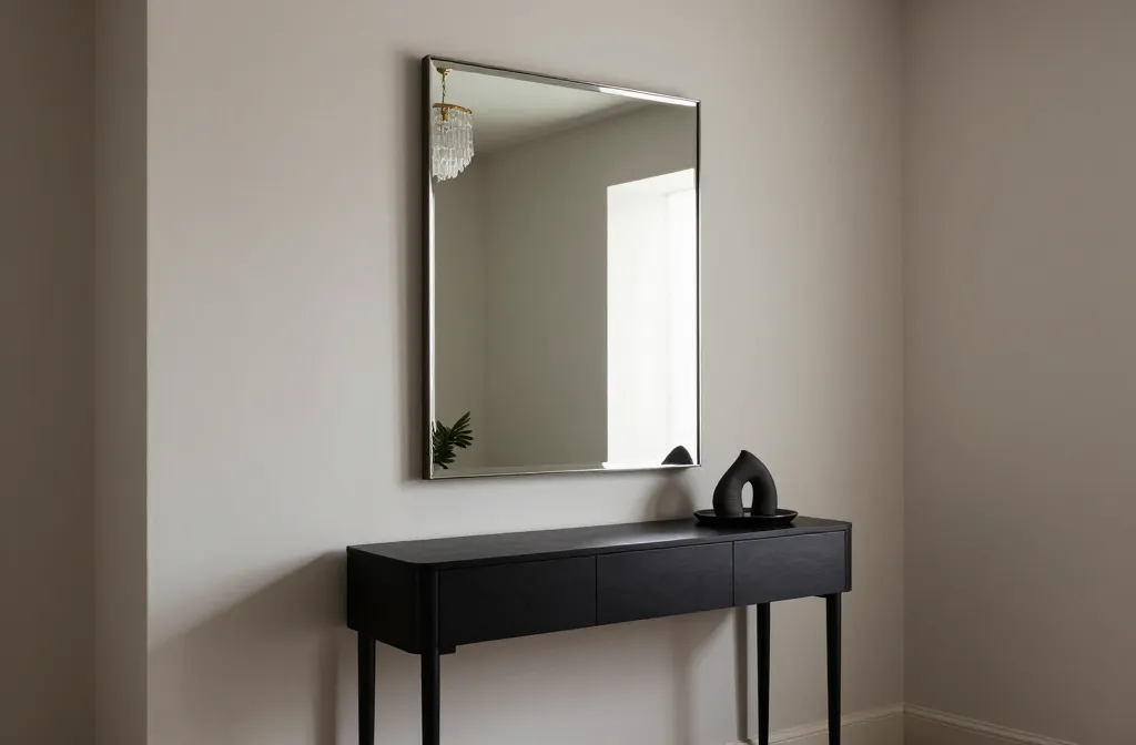 6 Black Console Table with Mirror Ideas That Wow