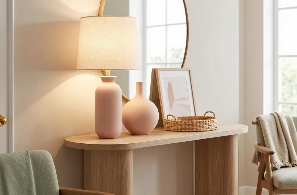 6 Rounded Console Table Ideas to Elevate Your Hallways