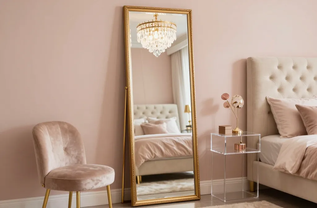 5 Stand Up Mirror Bedroom Ideas for Glam Touchdowns