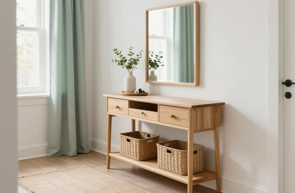 6 Shoe Storage Console Table Ideas for Chic Entryways