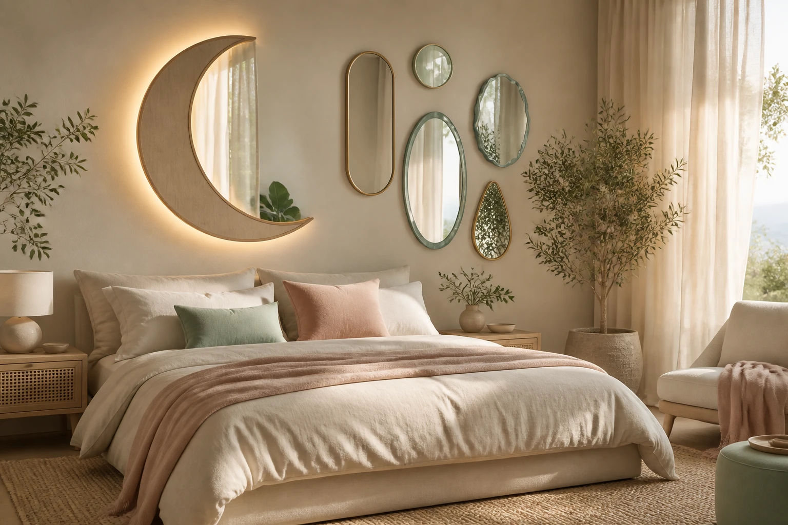7 Feng Shui Bedroom Mirror Ideas to Elevate Calm Sleep