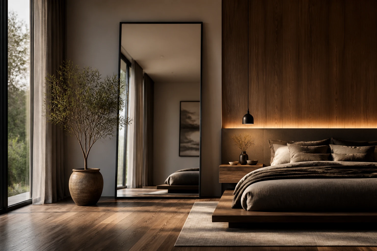8 Large Floor Mirror in Bedroom Ideas for Your Space