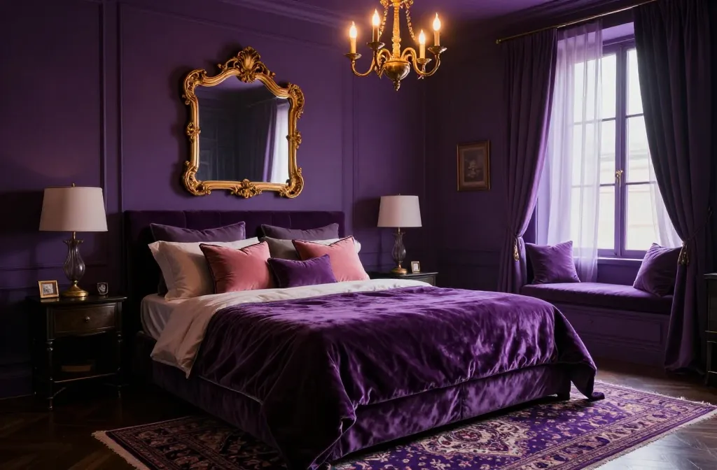 6 Purple Vintage Bedroom Ideas: Chic and Cozy Secrets