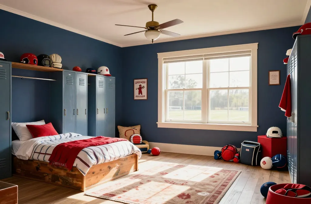 5 Vintage Sports Bedroom for Boys Ideas: Dream Teams