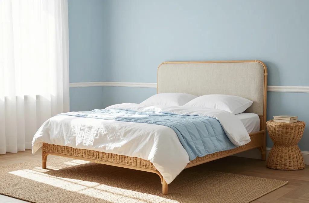 6 Light Blue Vintage Bedroom Ideas: Soft Style Spotlight
