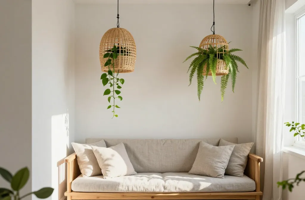 5 Hanging Lamp with Plants Ideas for Wow-Worthy Rooms