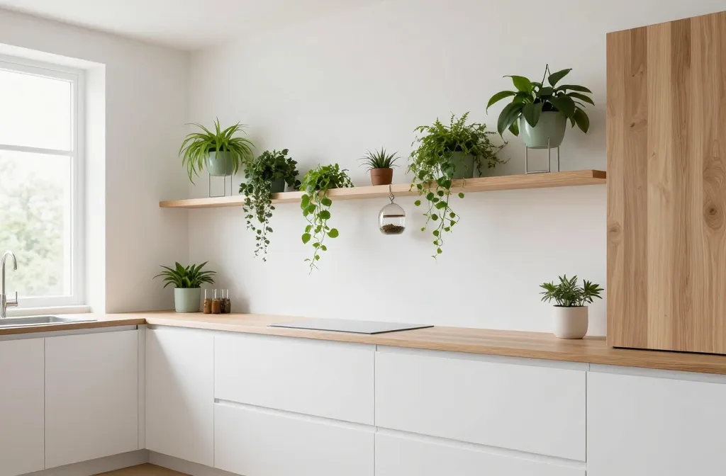 7 Hanging Plants Kitchen Cabinets Ideas for Your Dream Kitchen