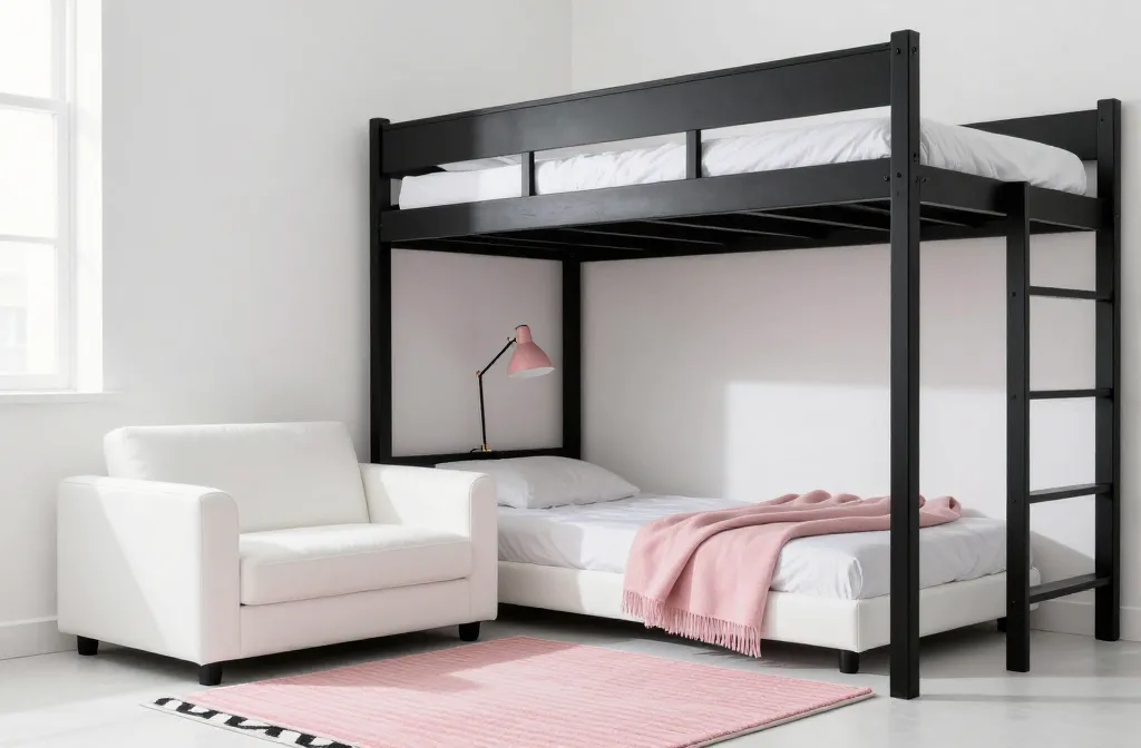 5 Black White and Pink Dorm Room Ideas That Shine