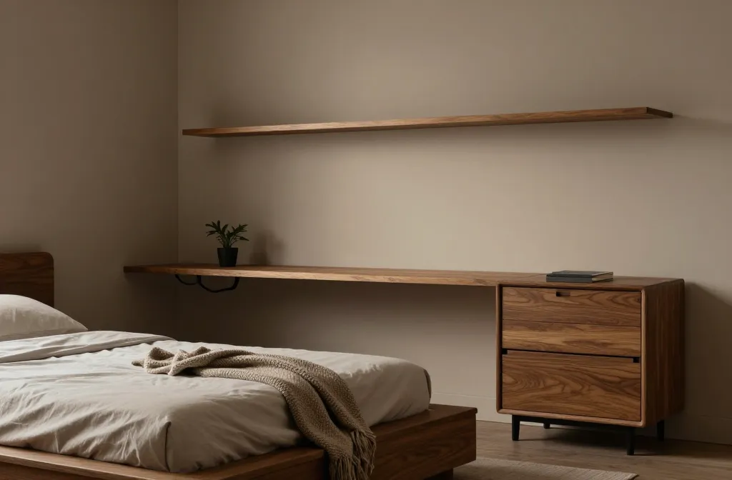 5 Dorm Room Ideas Men: Moody Minimalist Escape