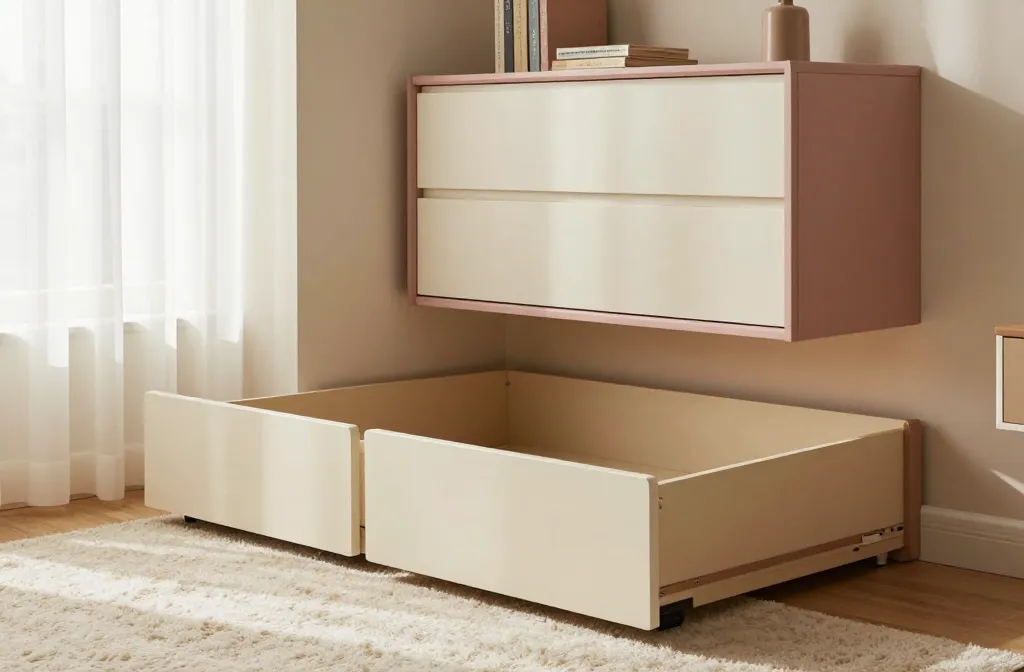 7 Small Bedroom Organization Ideas Space Saving: Tiny Room Hacks
